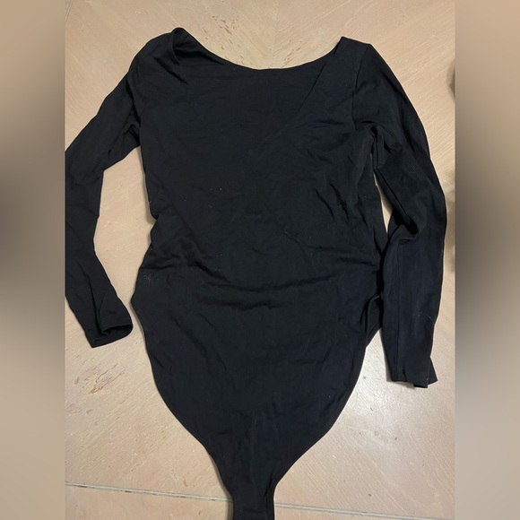 Old Navy Classic Black Bodysuit - Picture 2 of 3